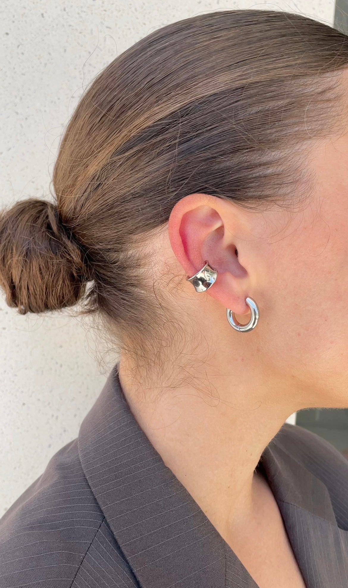 Bold ear cuff