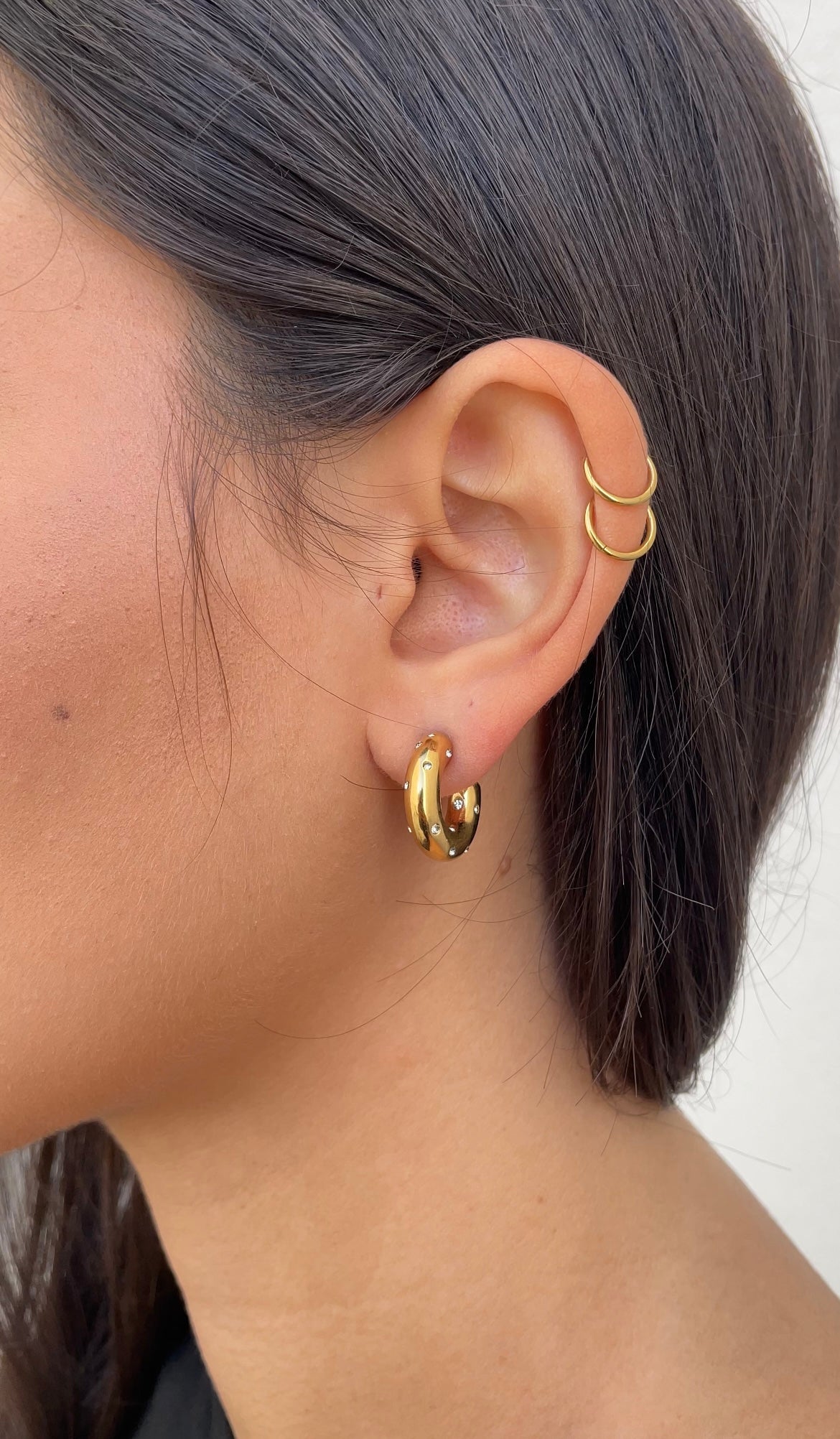Festive earrings