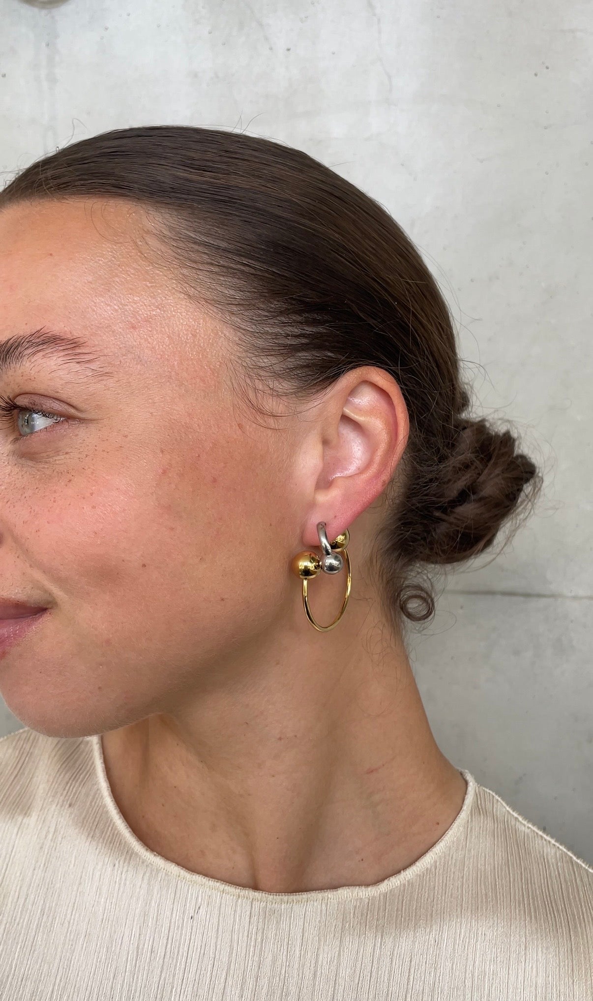 Galaxy earrings