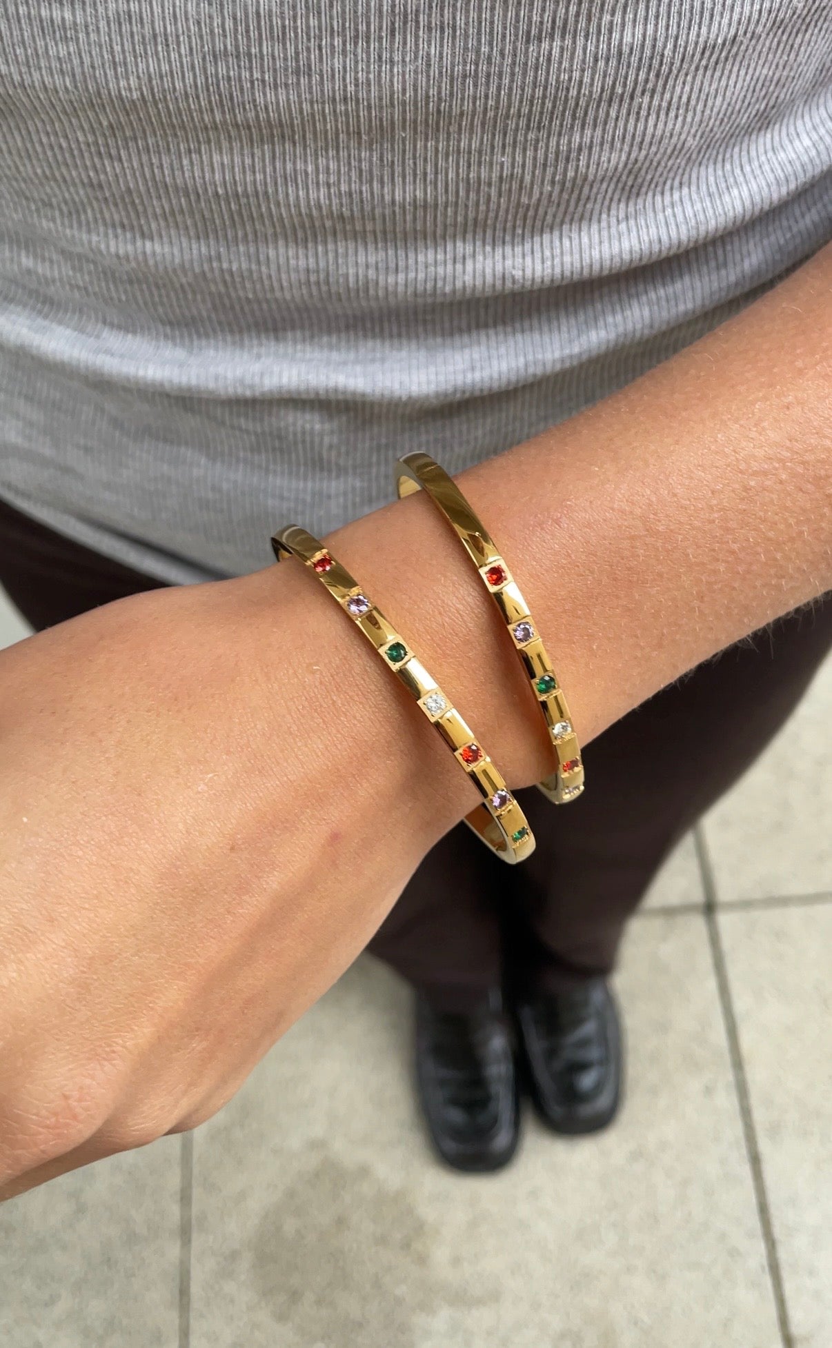 Colored bangle