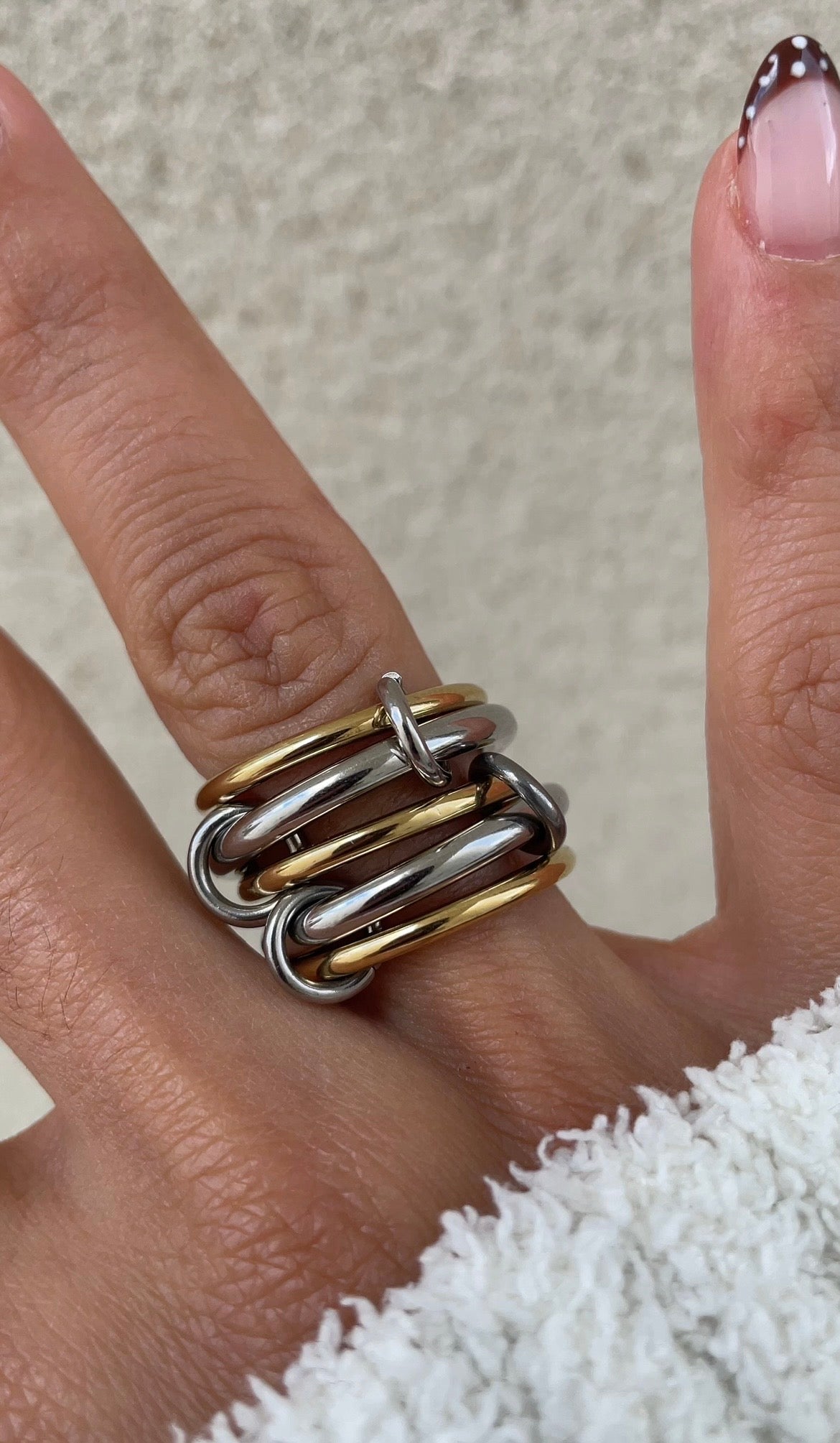 Huge couture ring n°0