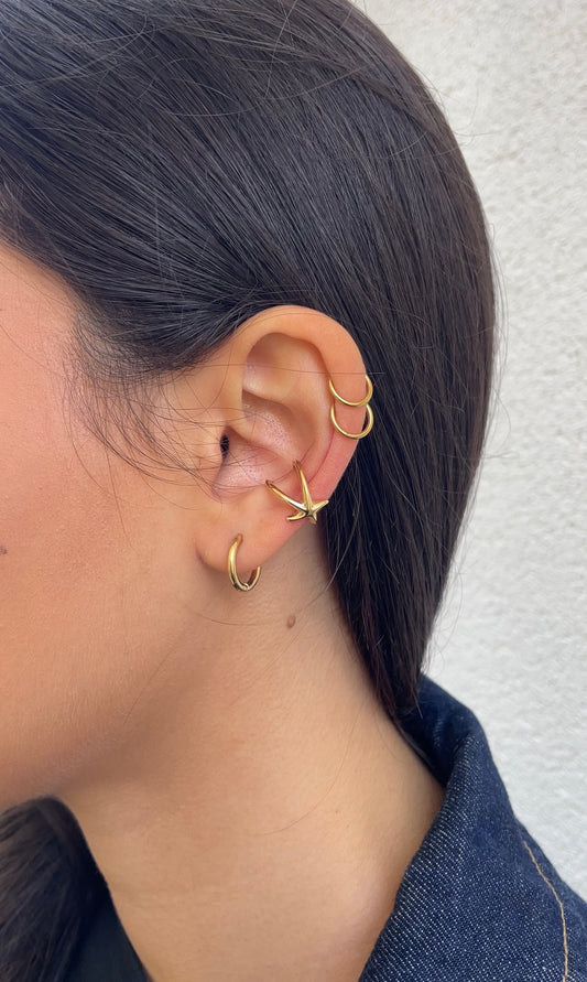 Star ear cuff