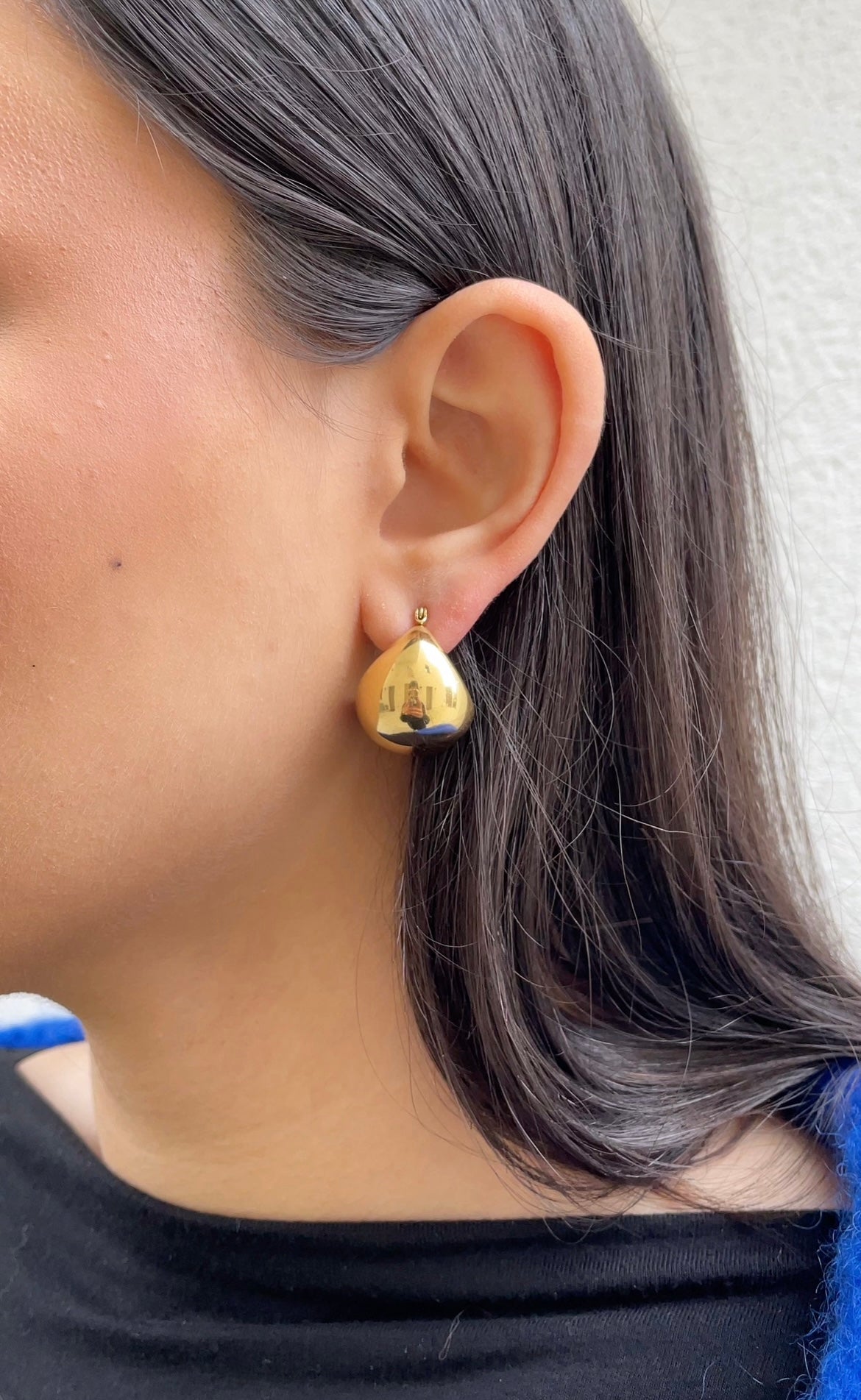 Big nut earrings