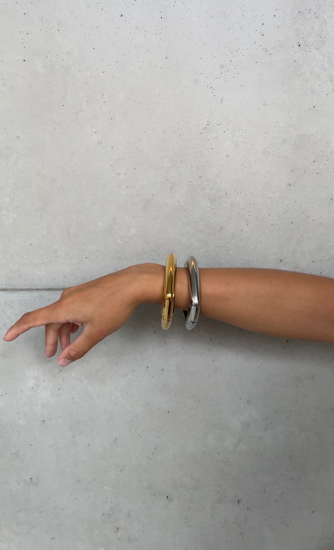 Squared bangle