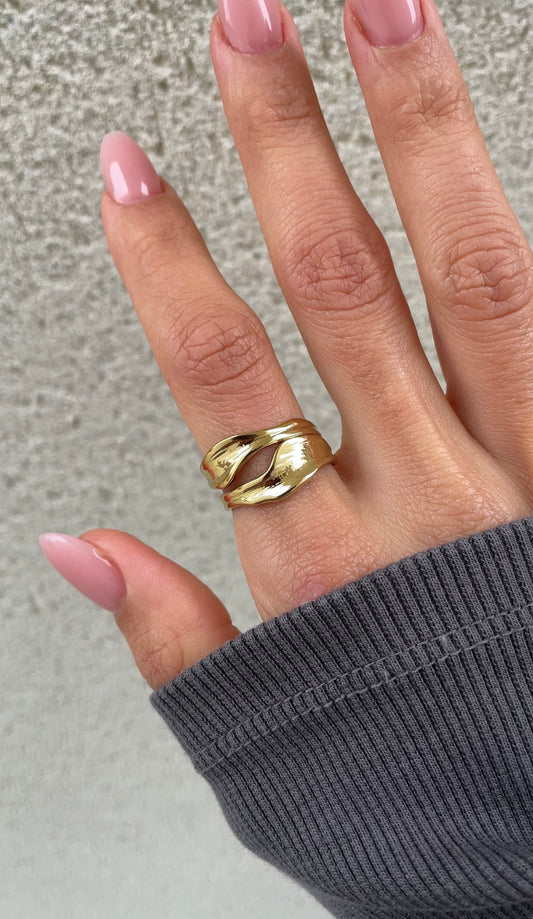 Bicolor ring