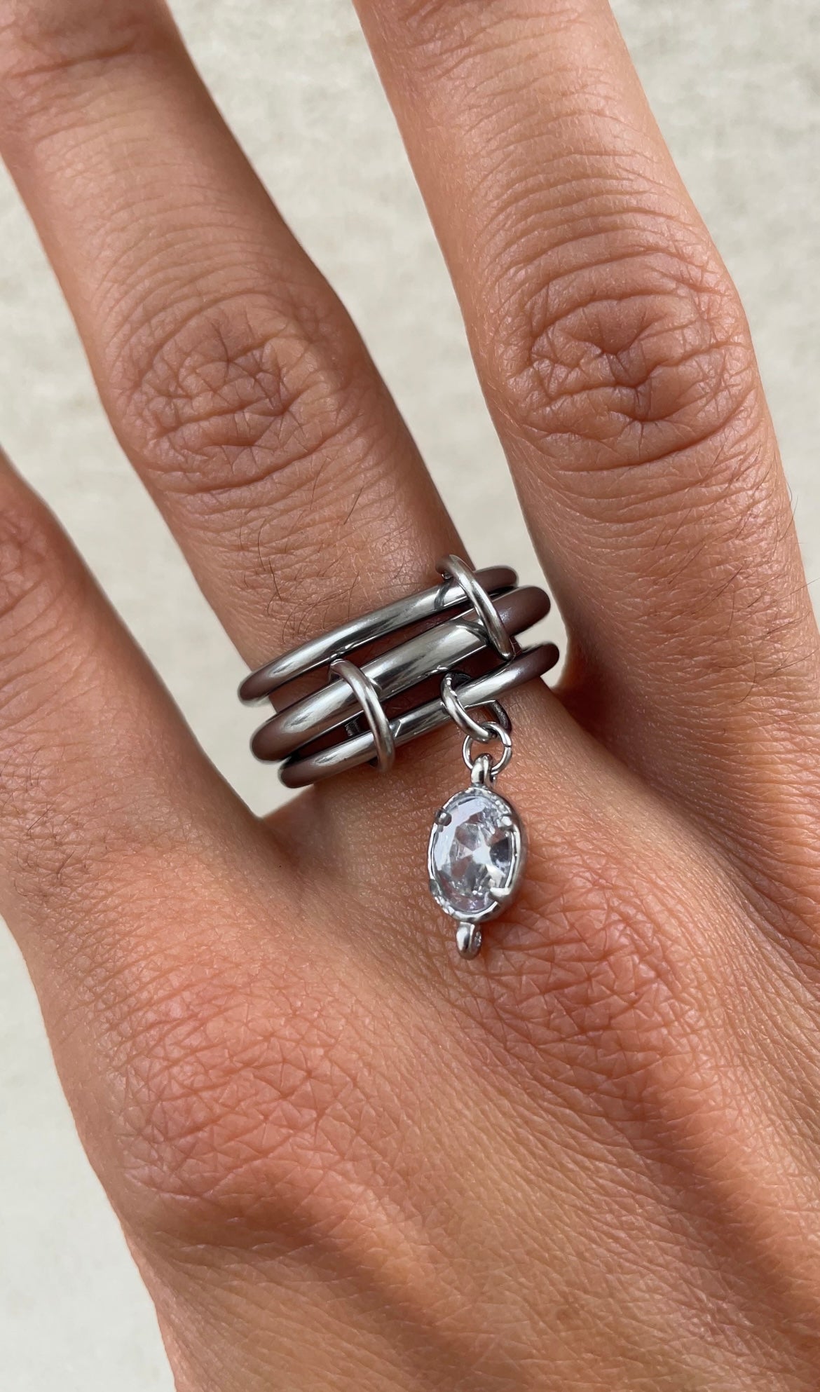 Drop couture ring