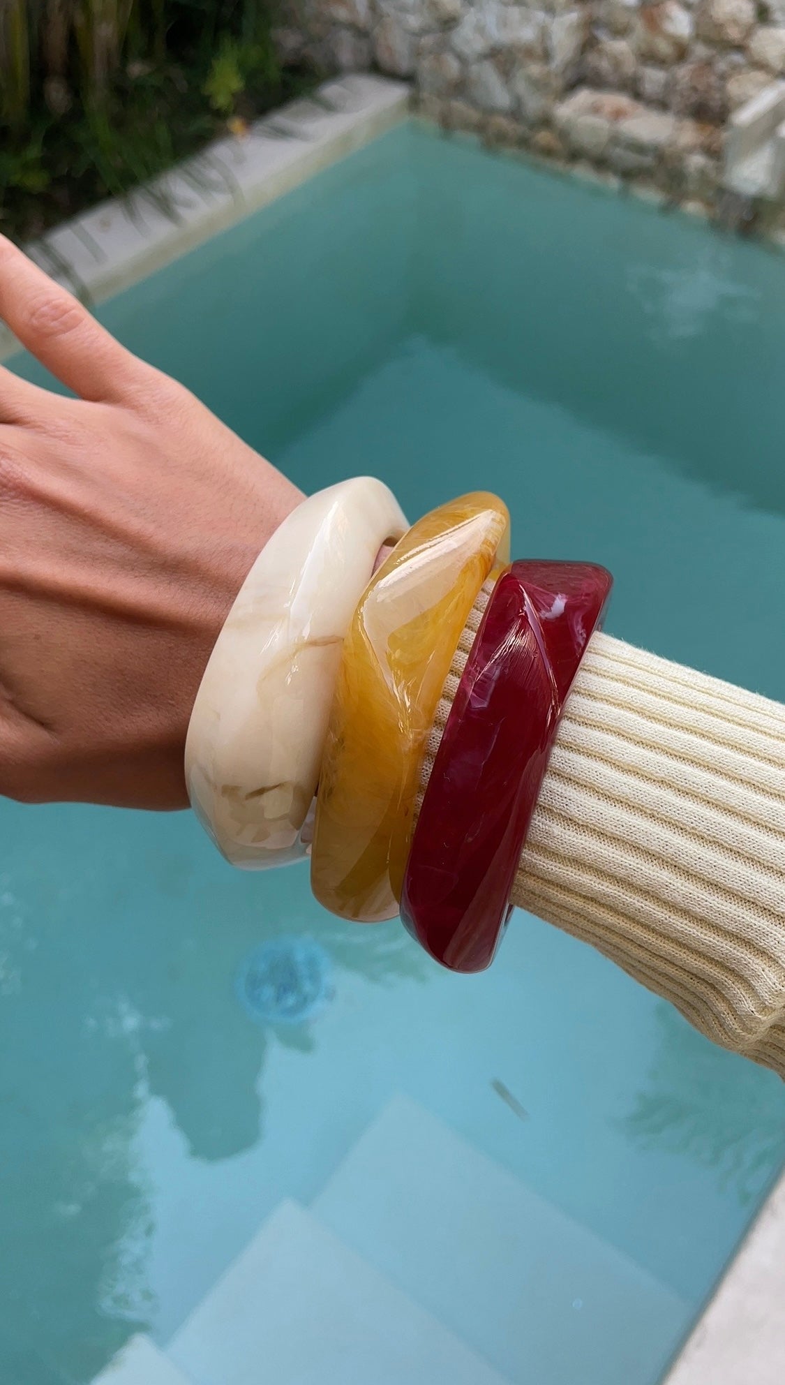 Resine bangle