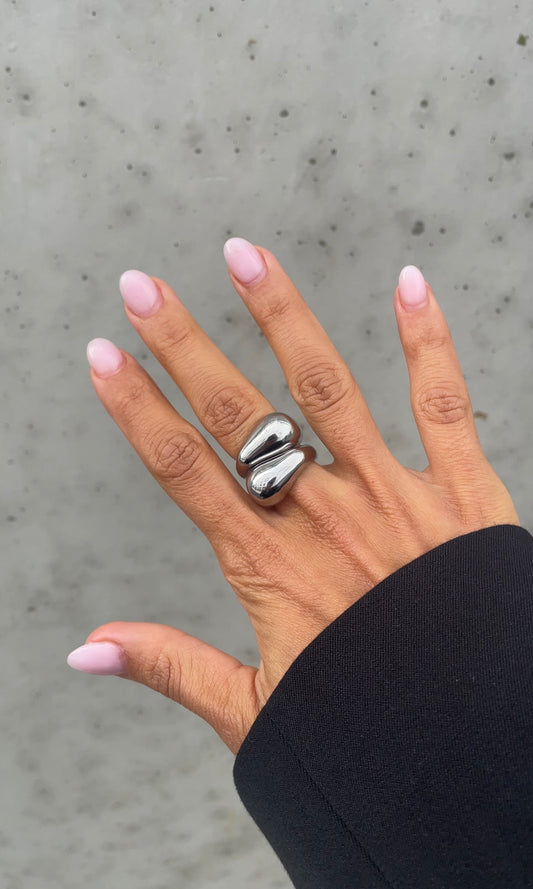 Duo asymmetric ring