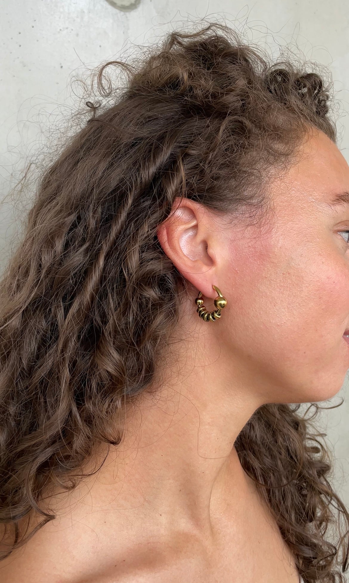 Small Anémone earrings