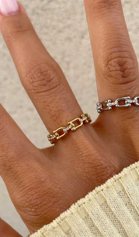 Thin chain ring