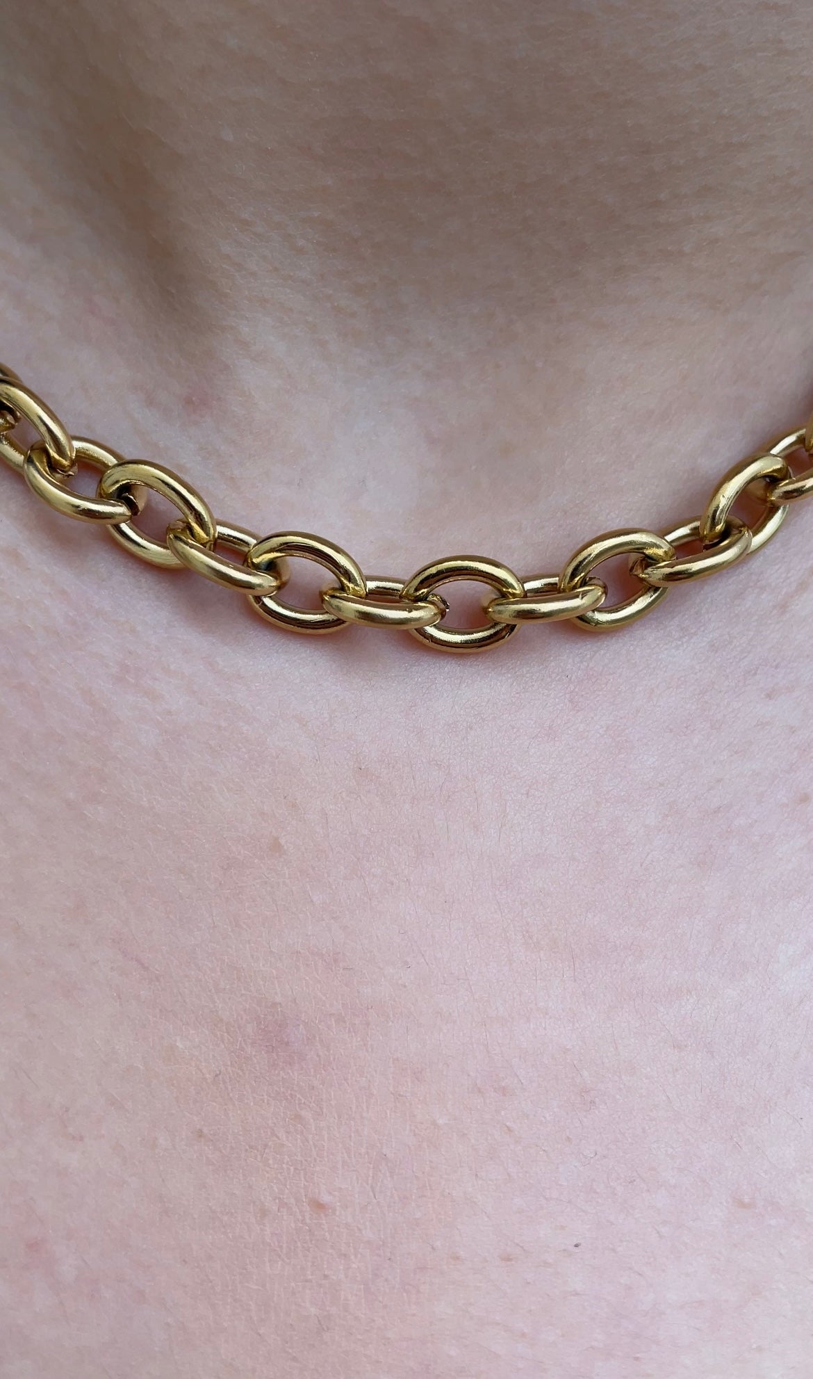 Bold chain necklace