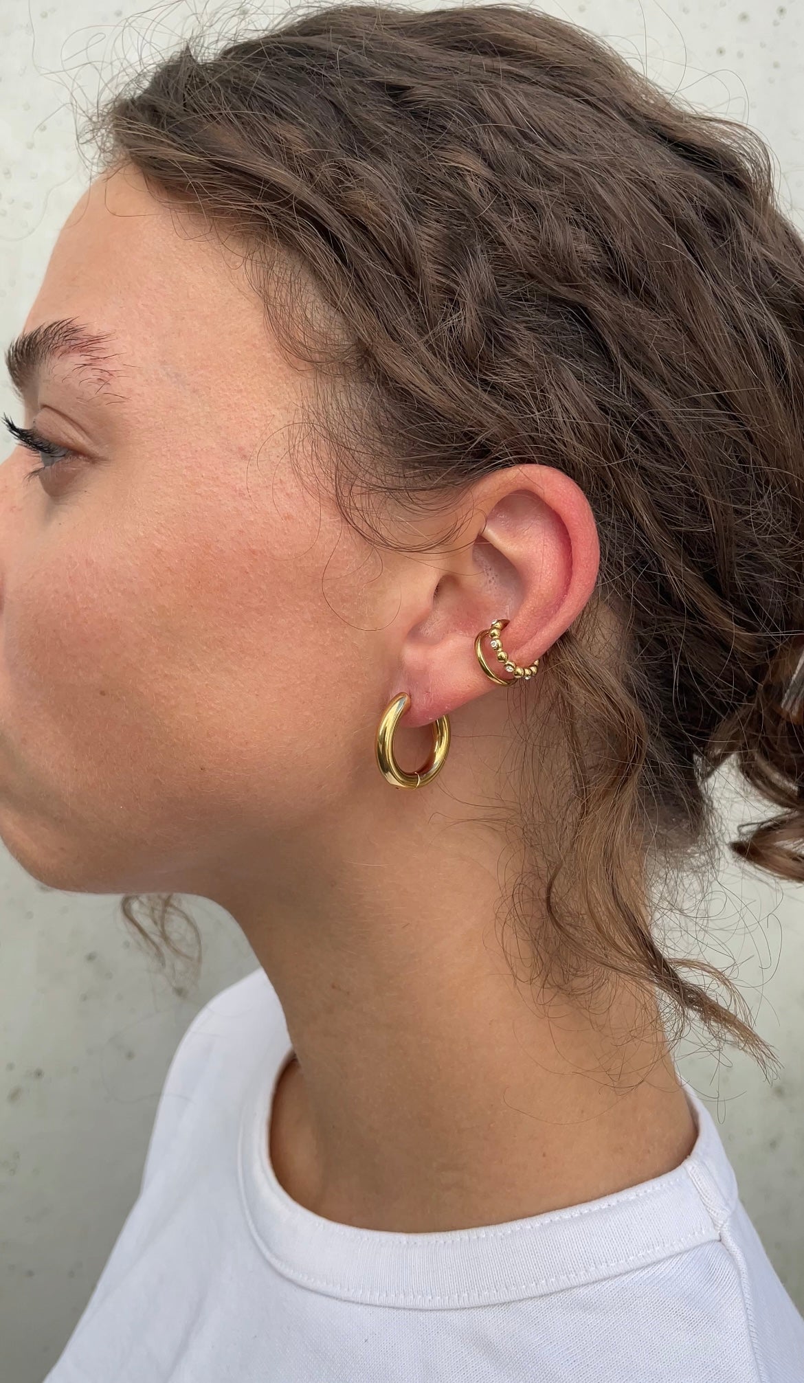 Double cairo ear cuff