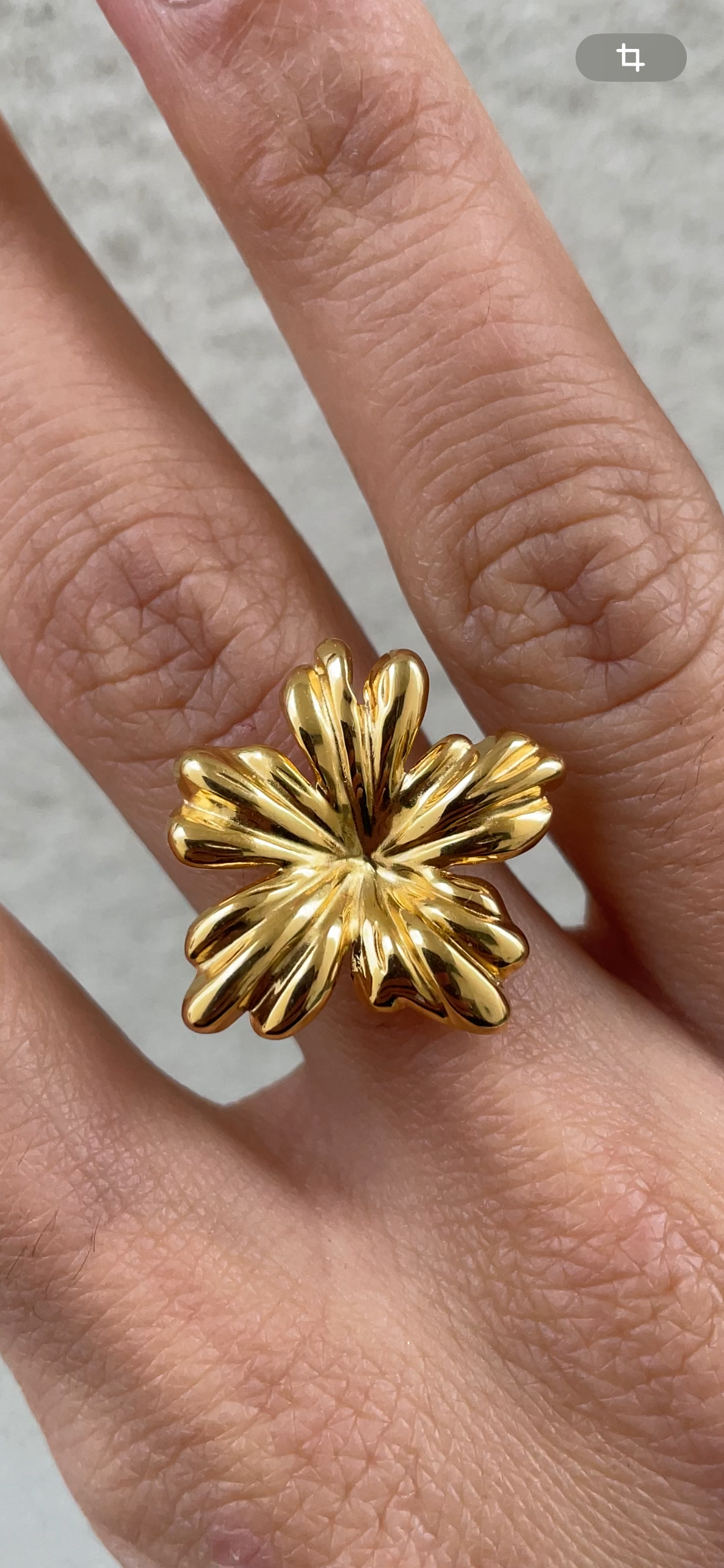 Sunflower ring