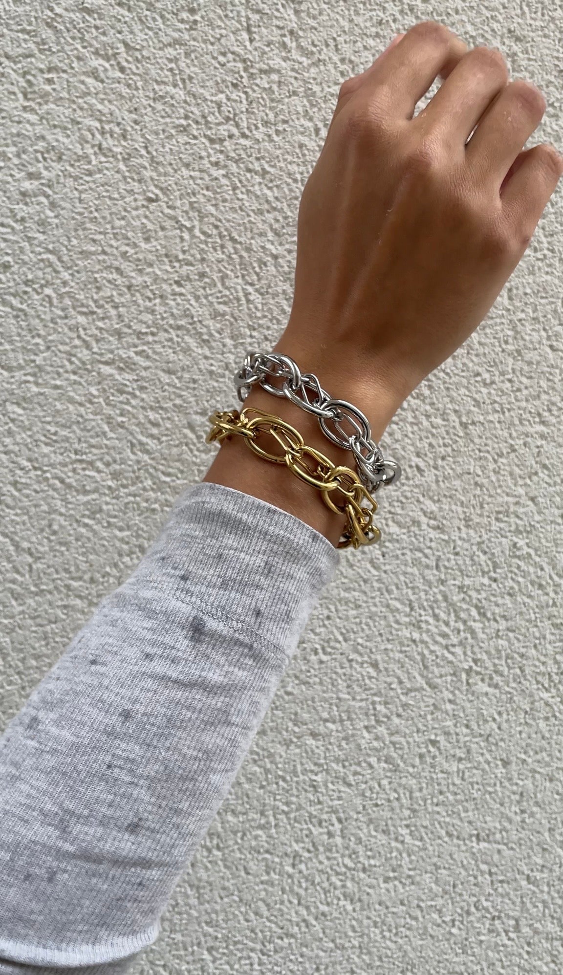 Huge couture bracelet