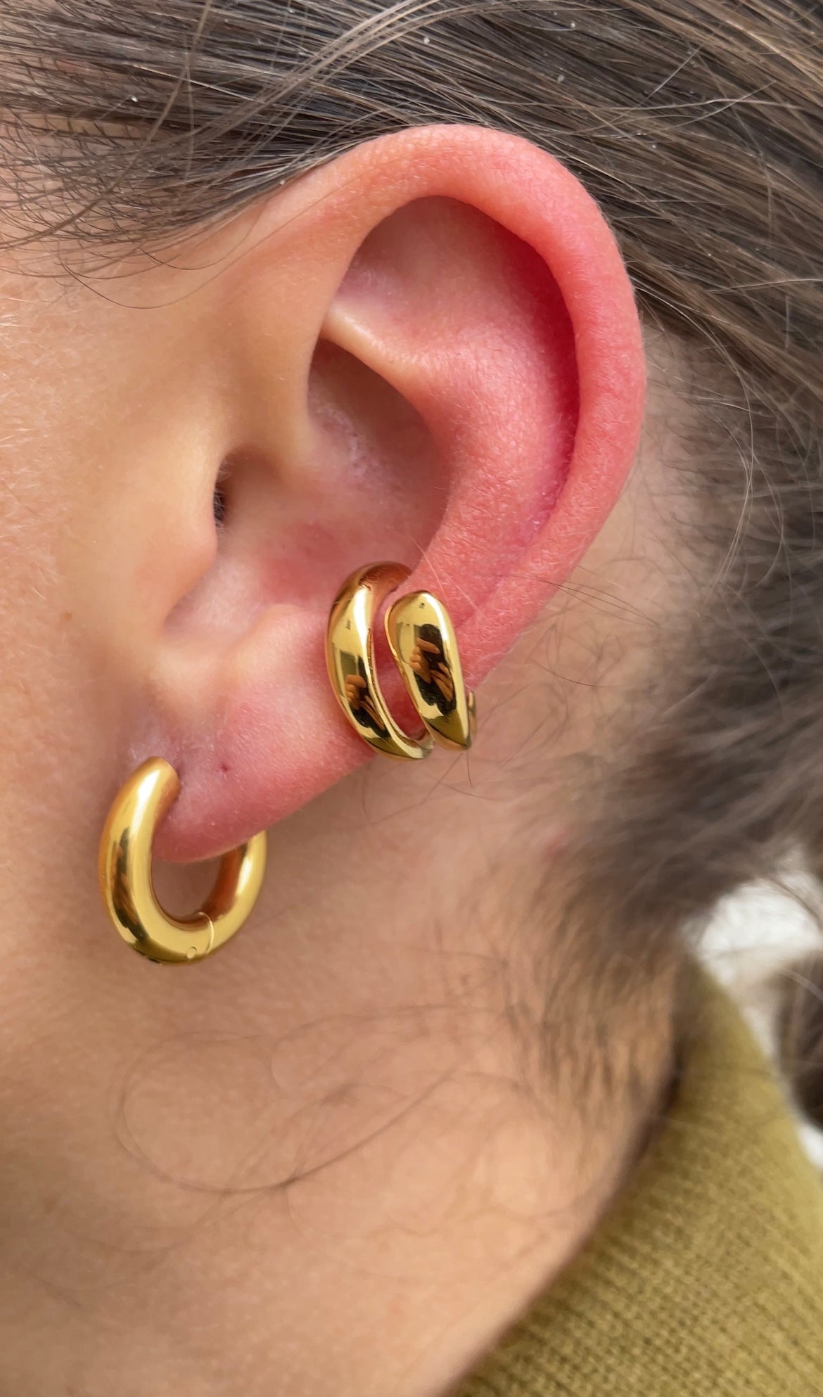 Embrace ear cuff