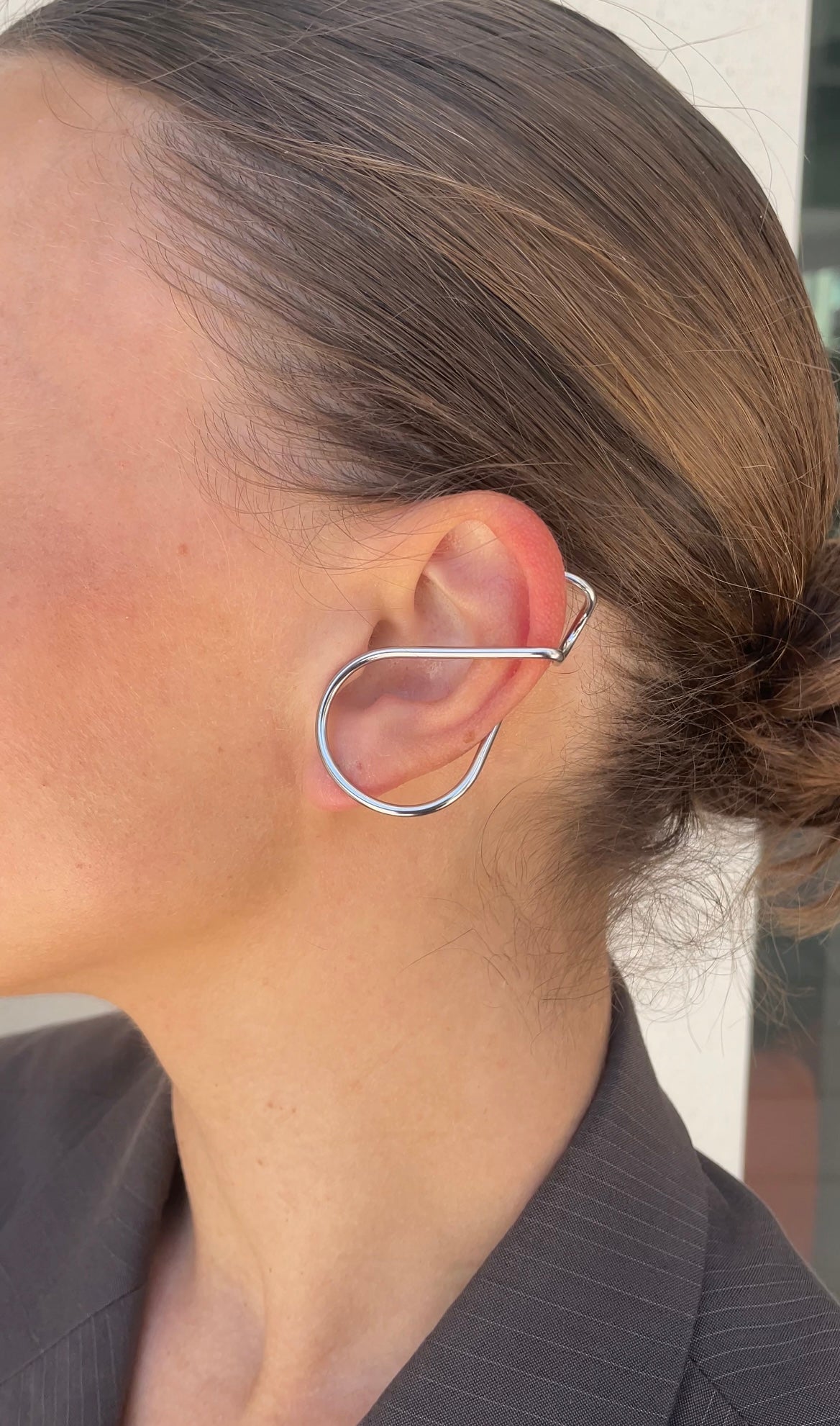 Thin Wrapped earrings