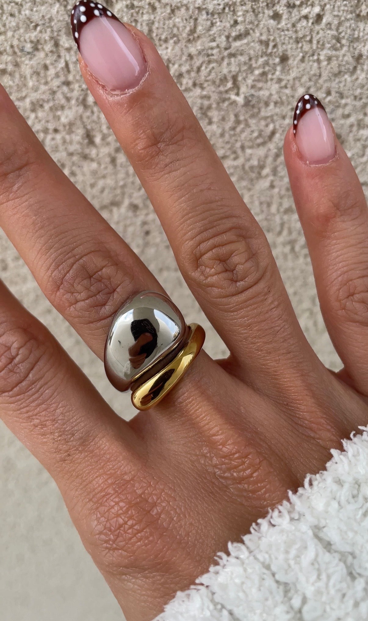Chunky Embrace ring