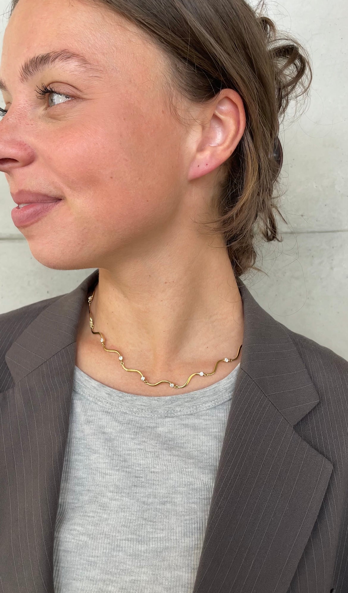 Wave necklace