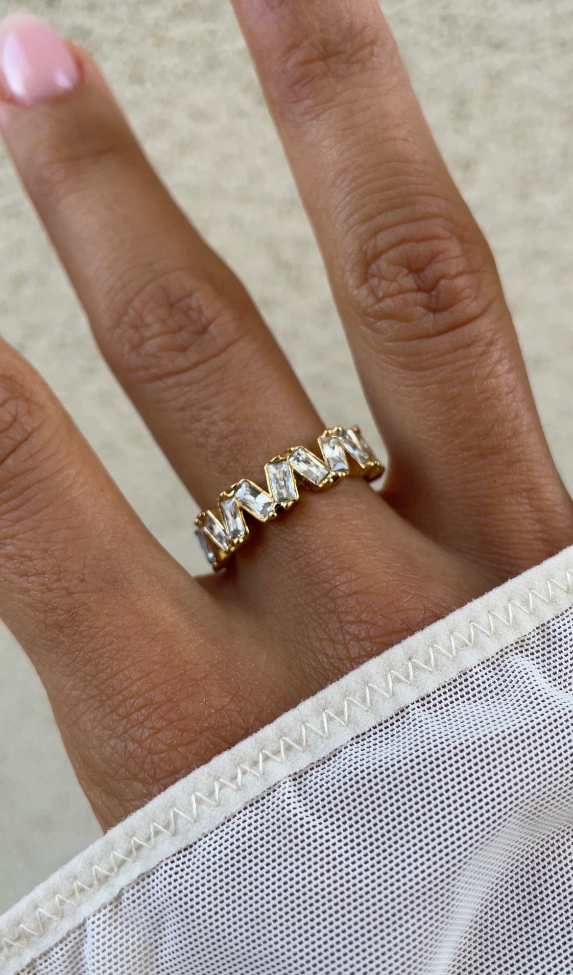 Baguette ring