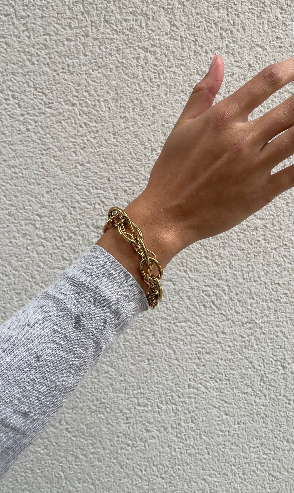 Huge couture bracelet