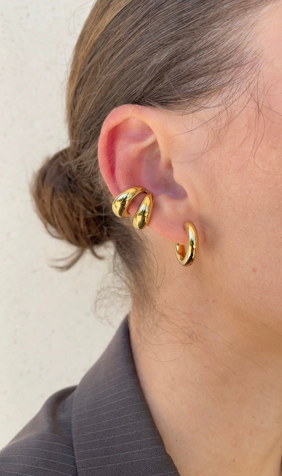 Lip ear cuff