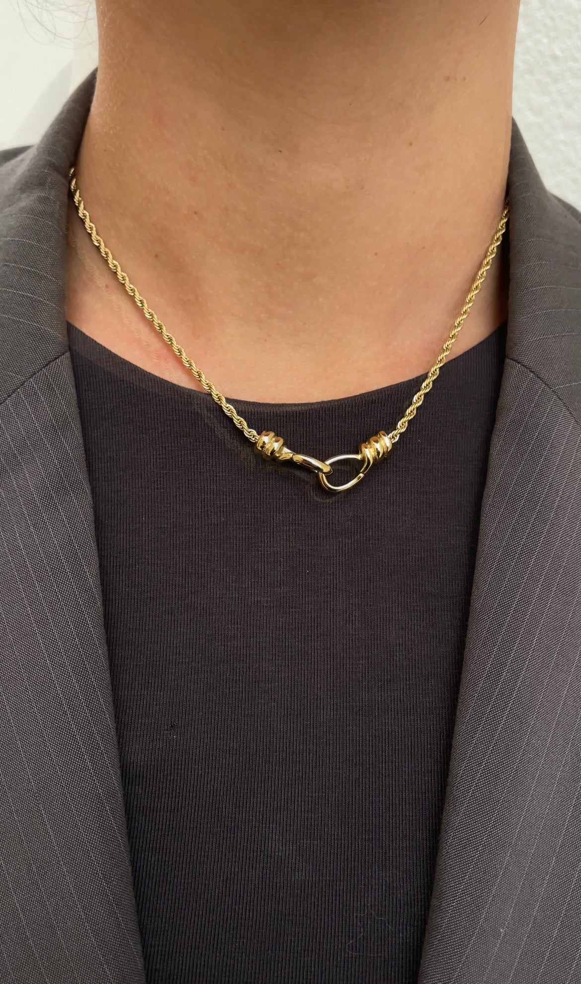 Lock necklace