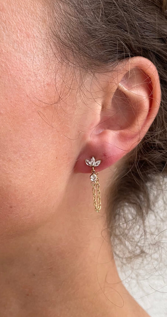 Trèfle earrings