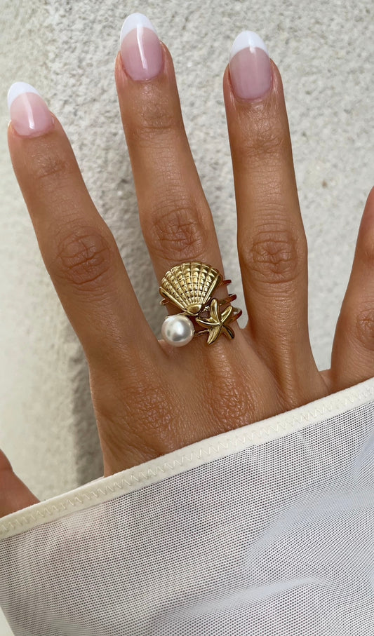 Seashell ring