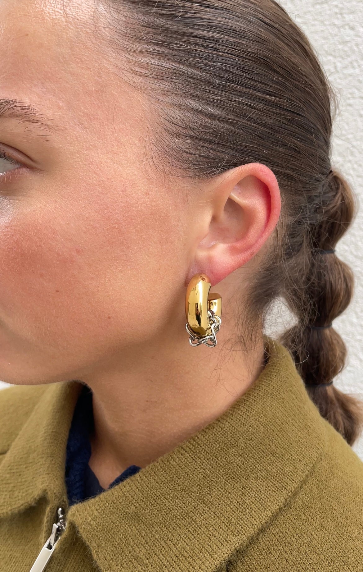 Huge couture hoops