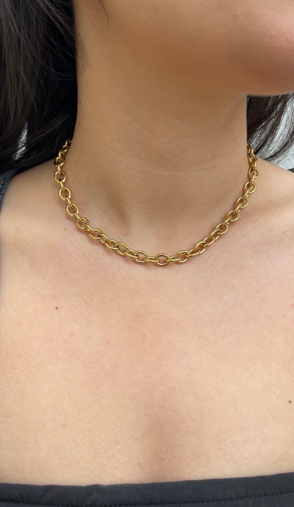 Bold chain necklace