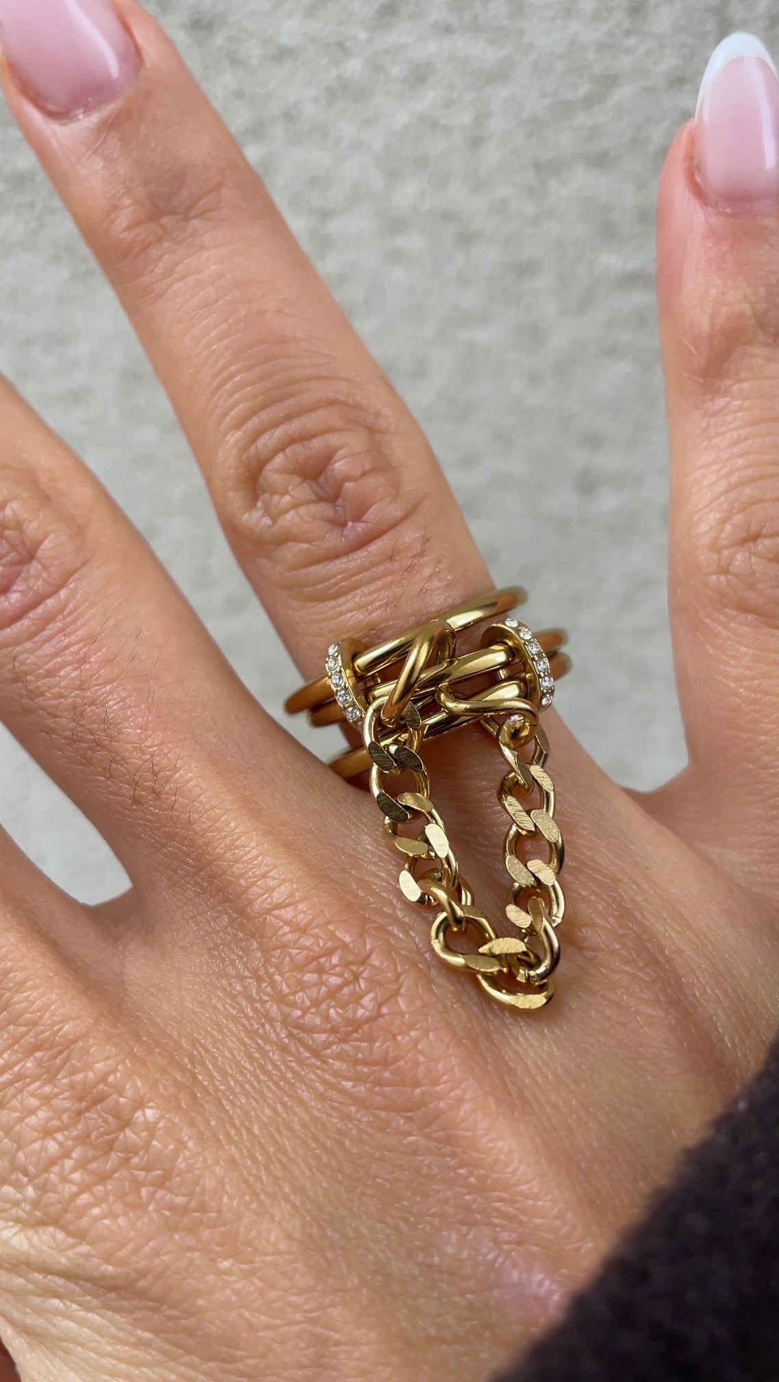 Grunge Couture ring