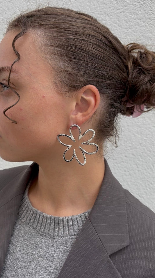 Huge Flower earrings