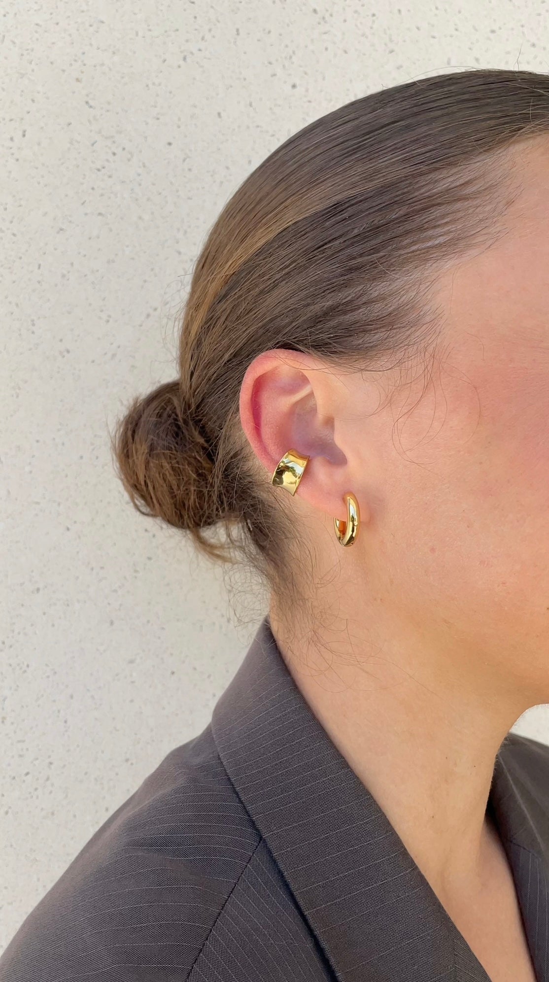 Bold ear cuff