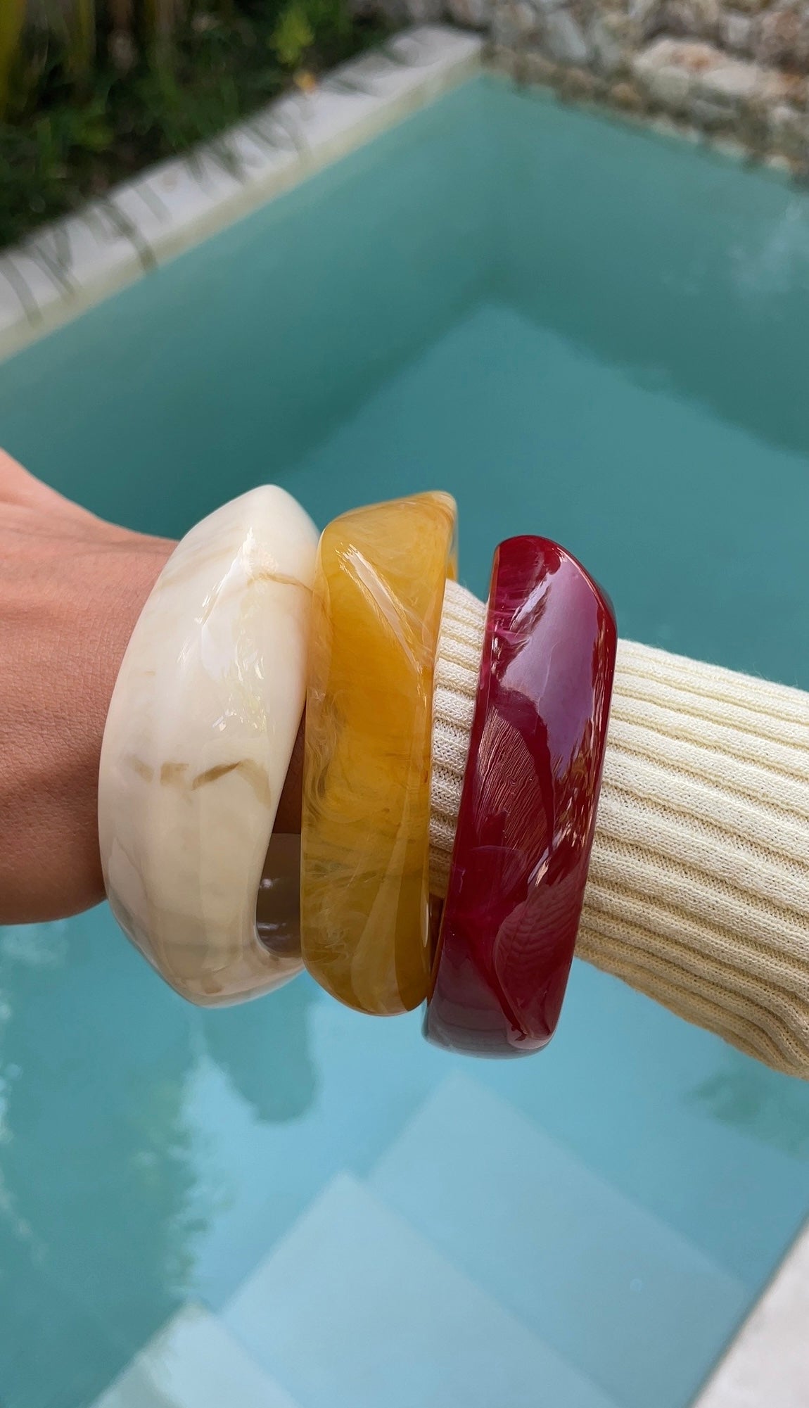 Resine bangle