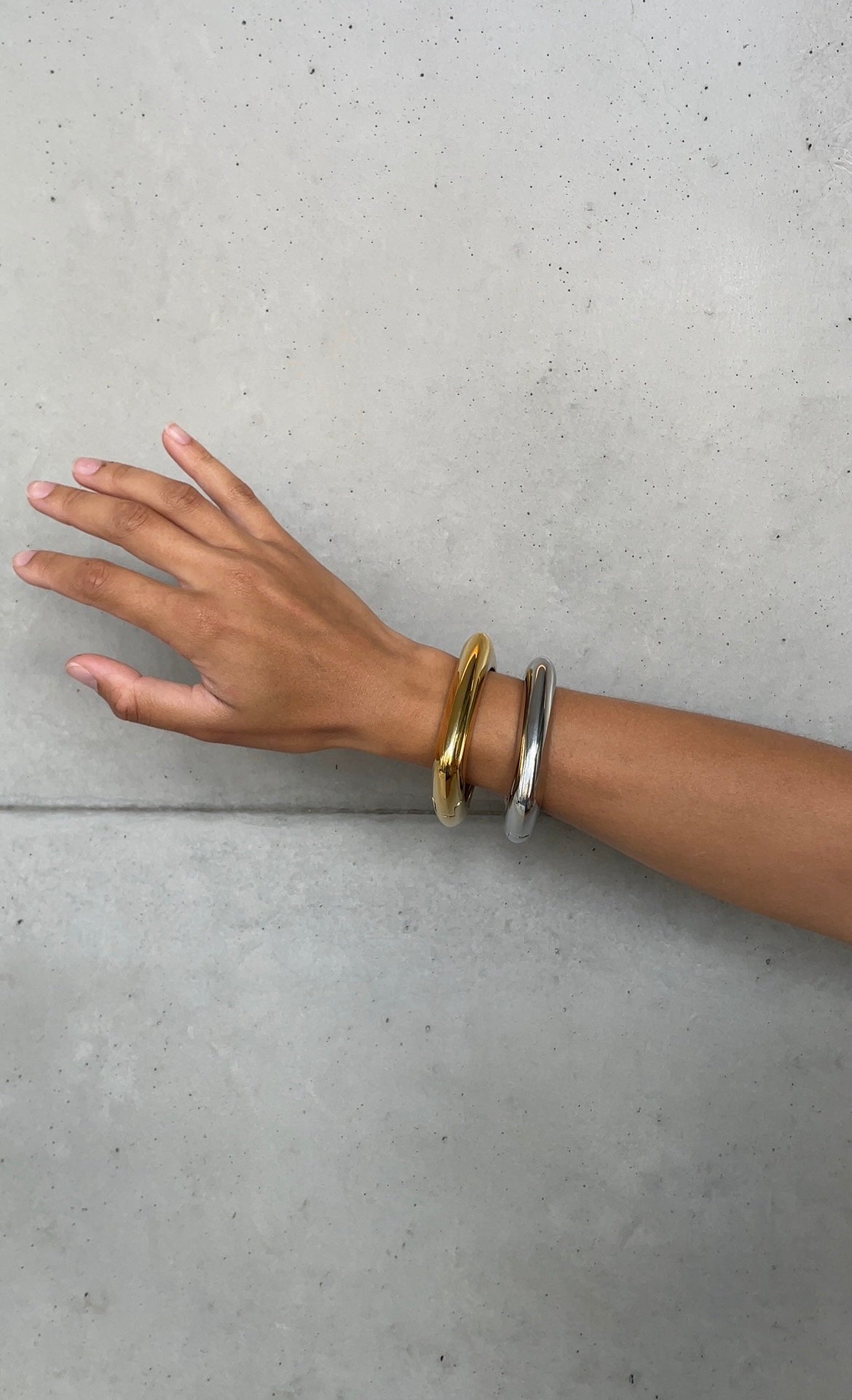 Squared bangle