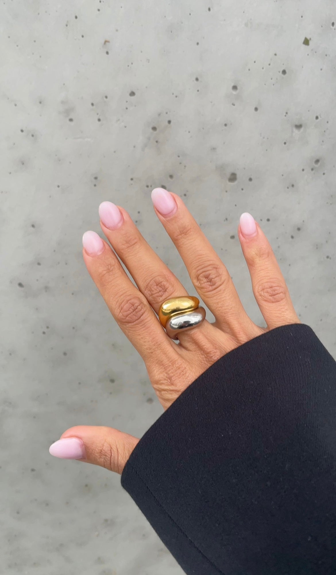 Duo Wave ring