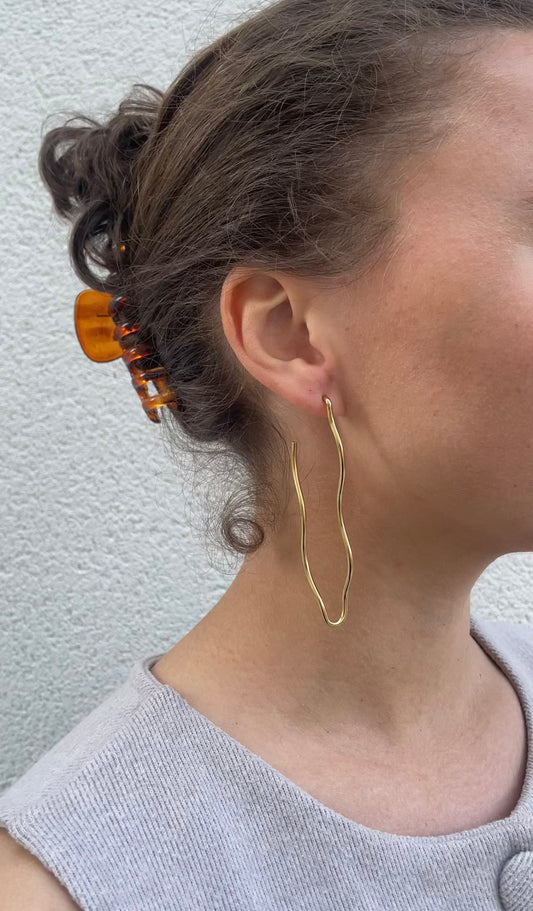 Spaghetti earrings