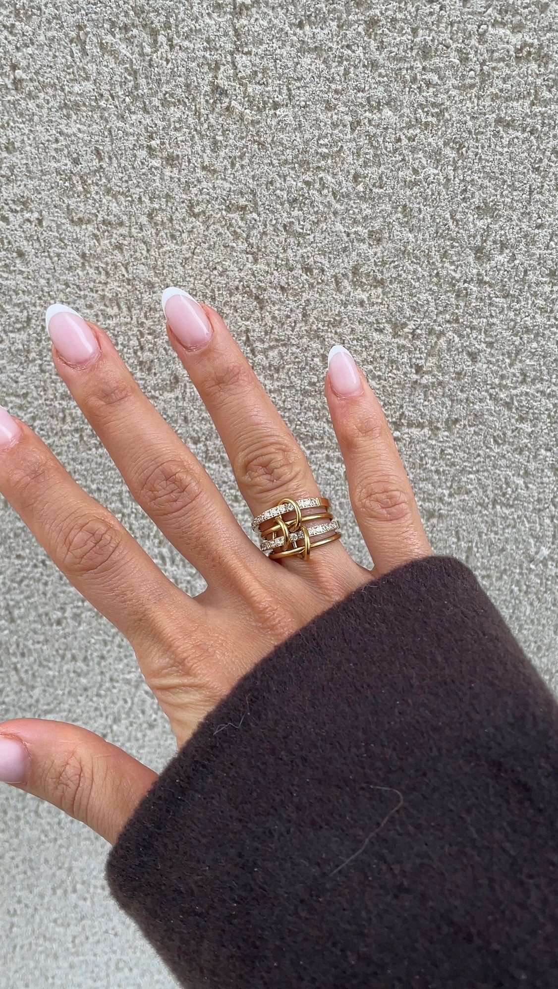 Double couture ring