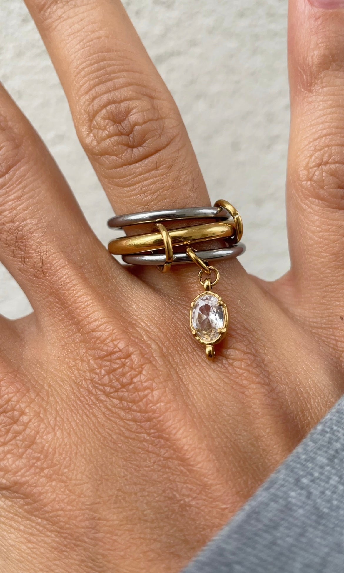 Drop couture ring