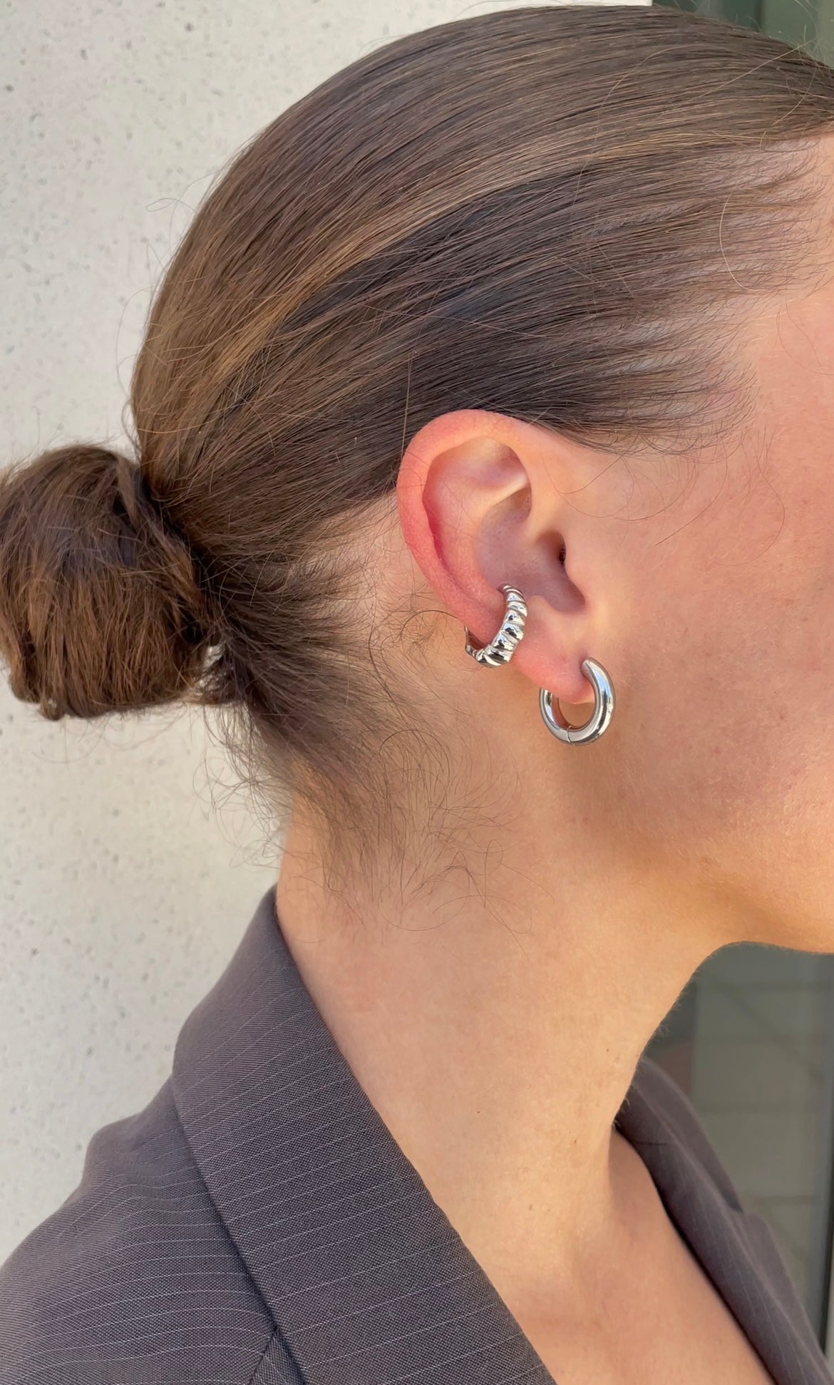 Wrapped ear cuff