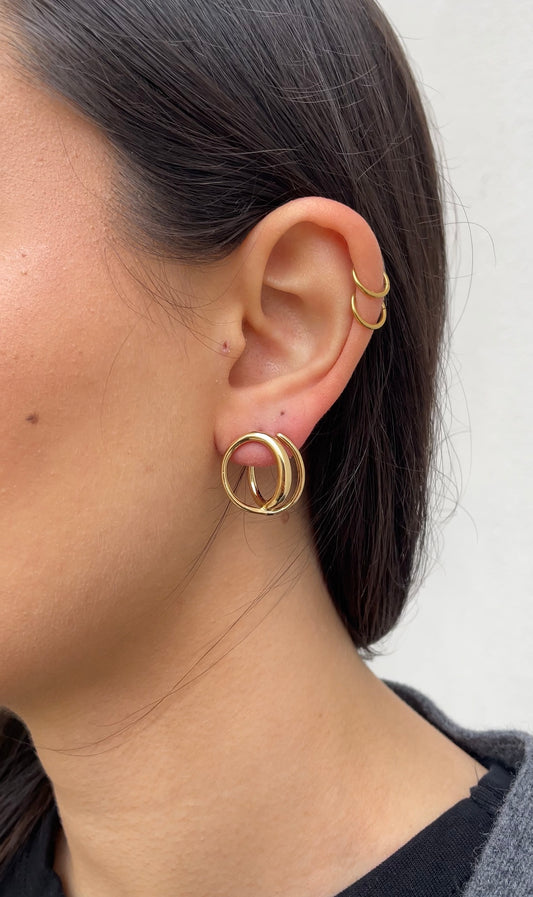 Circle earrings