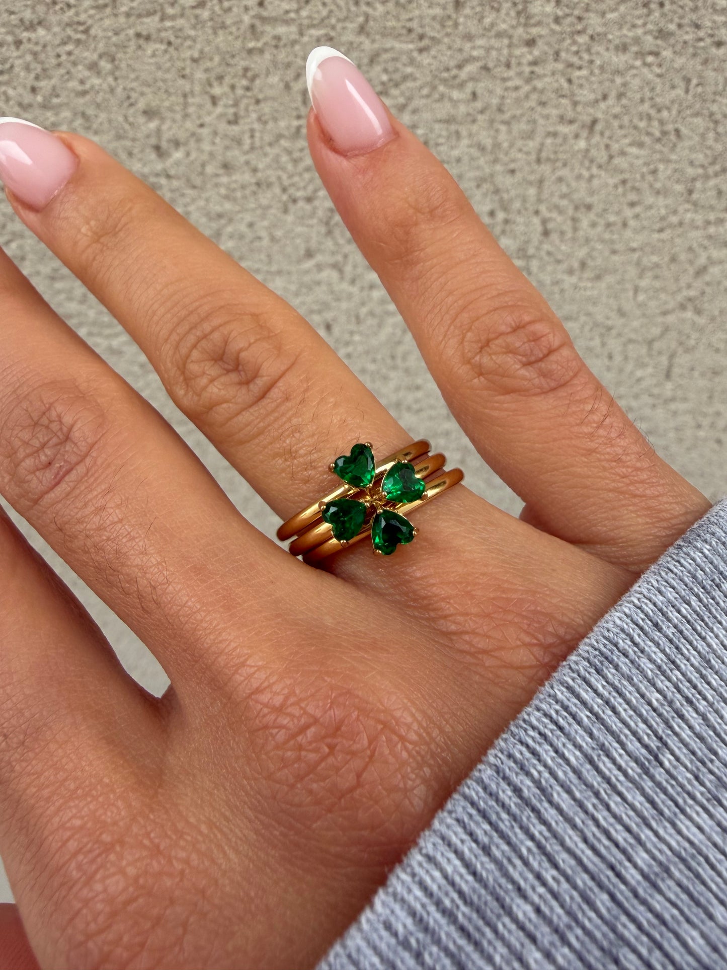 Trèfle ring