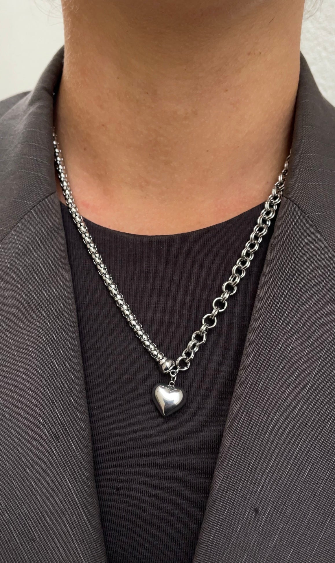 Duo chain necklace