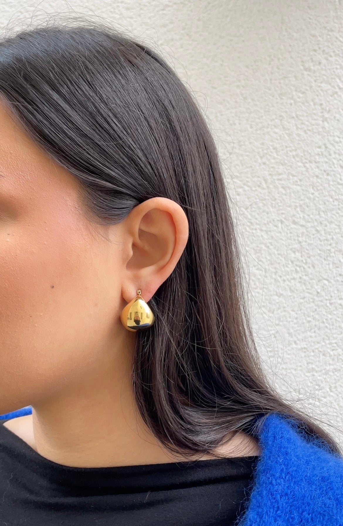 Big nut earrings