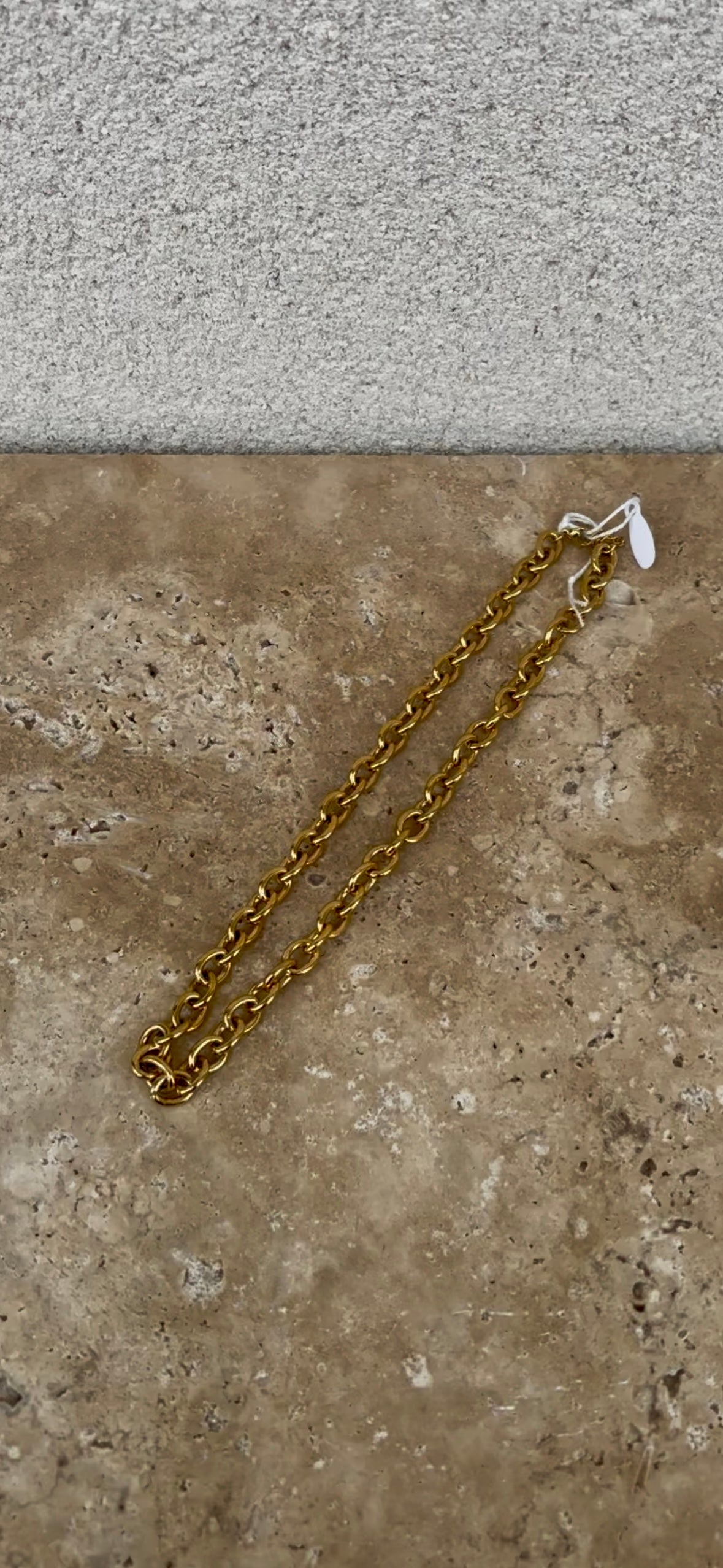 Bold chain necklace