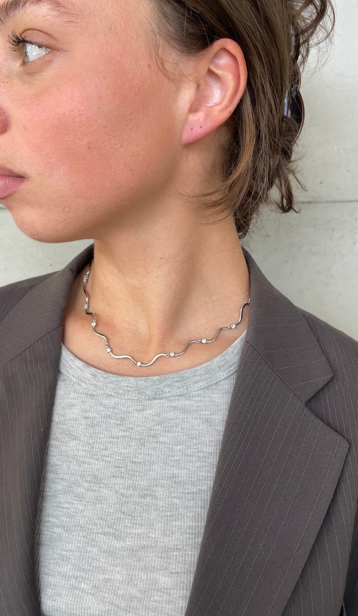 Wave necklace