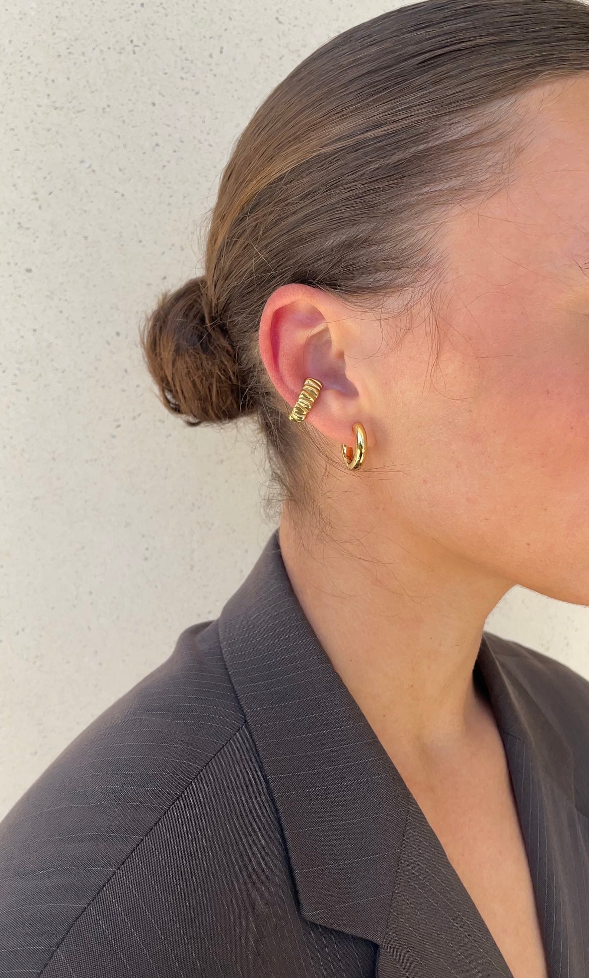 Wrapped ear cuff