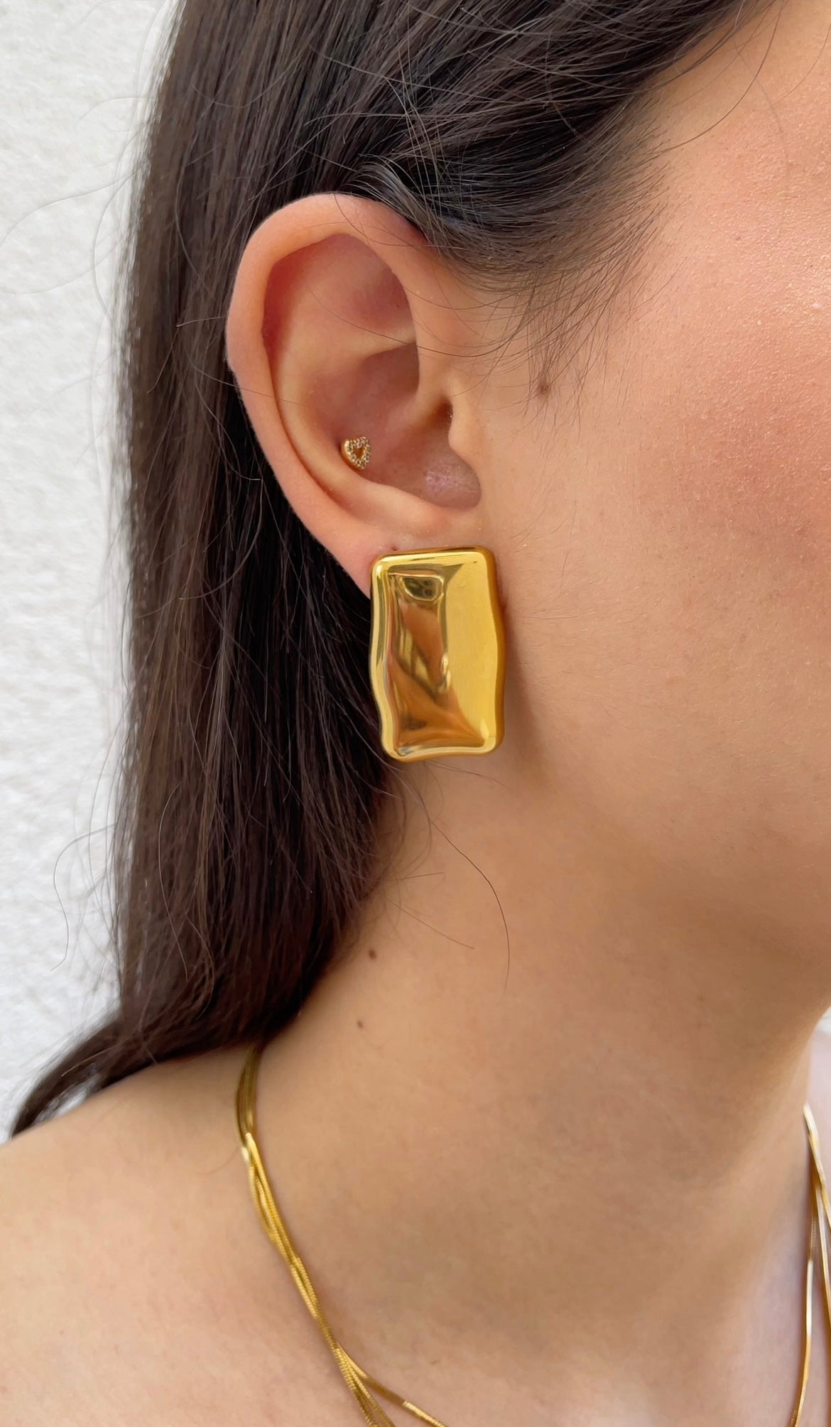 rectangle earrings