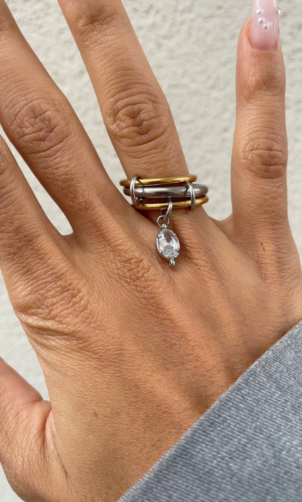 Drop couture ring