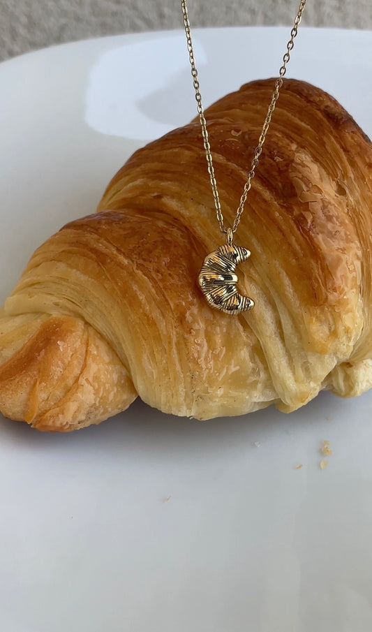 Croissant necklace